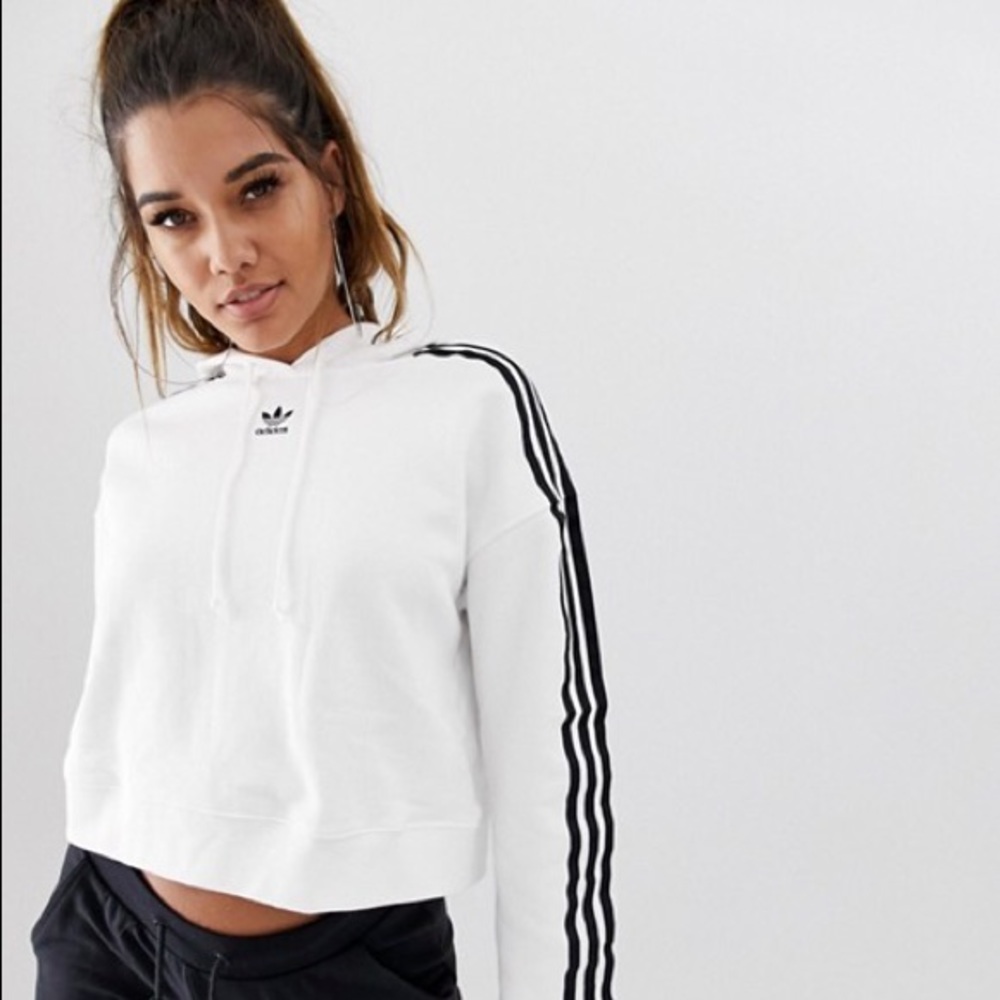 Adidas cropped hoodie